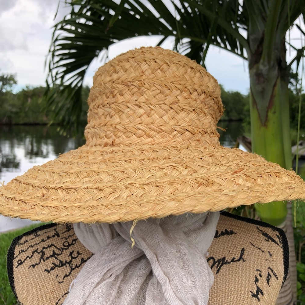 Vintage Helen Kaminski Raffia Hat